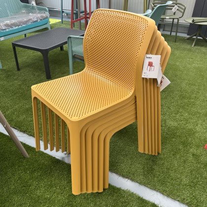 6 x Nardi Bit bistrot dining chairs in Senape (5 day delivery) 6 x Nardi Bit bistrot dining chairs in Senape (5 day delivery)