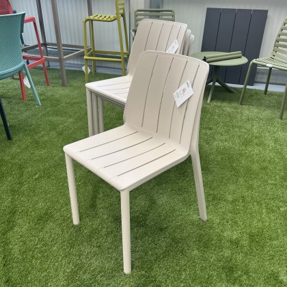 4 x Nardi Tiberina bistrot dining chairs in Corda (7 day delivery) 4 x Nardi Tiberina bistrot dining chairs in Corda (7 day delivery)