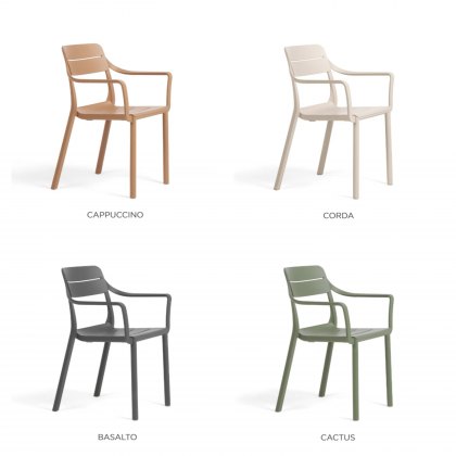 Nardi Cassia dining armchairs (set of 2-6) Nardi Cassia dining armchairs (set of 2-6)