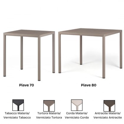 Nardi Piave square dining table Nardi Piave square dining table