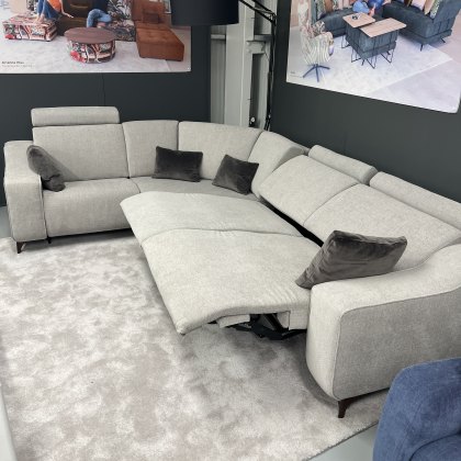 Fama Atlanta recliner corner sofa - covered in axis 54 Fama Atlanta recliner corner sofa - covered in axis 54