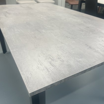 Ingenia Prisma extendig dining table 160 - 240 x 90cm - concrete grey malemine top Ingenia Prisma extendig dining table 160 - 240 x 90cm - concrete grey malemine top