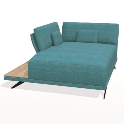 Fama Oasis left arm chaise module