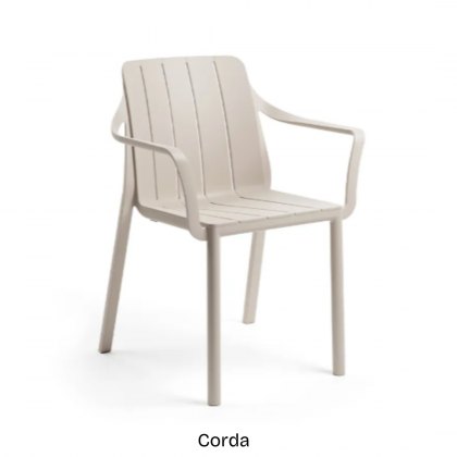 Nardi Tiberina outdoor dining armchair (Sets of 2,4,6)