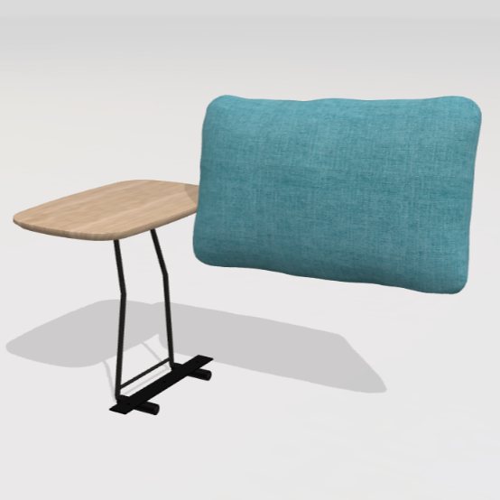 Fama Kalahari right woop arm - side table