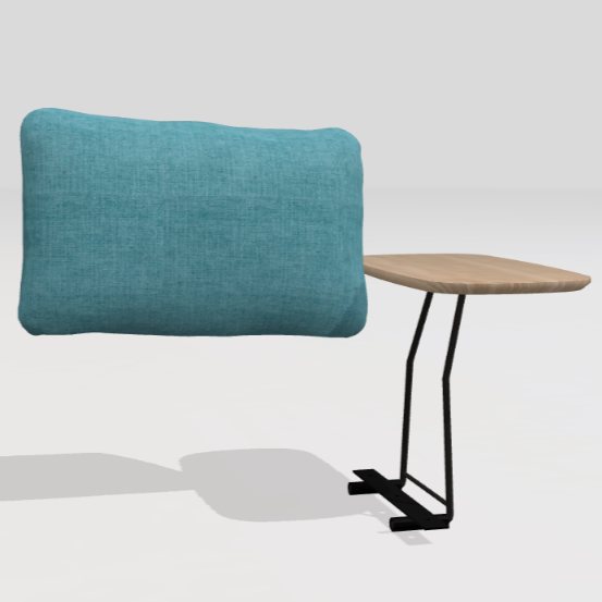 Fama Kalahari left woop arm - side table