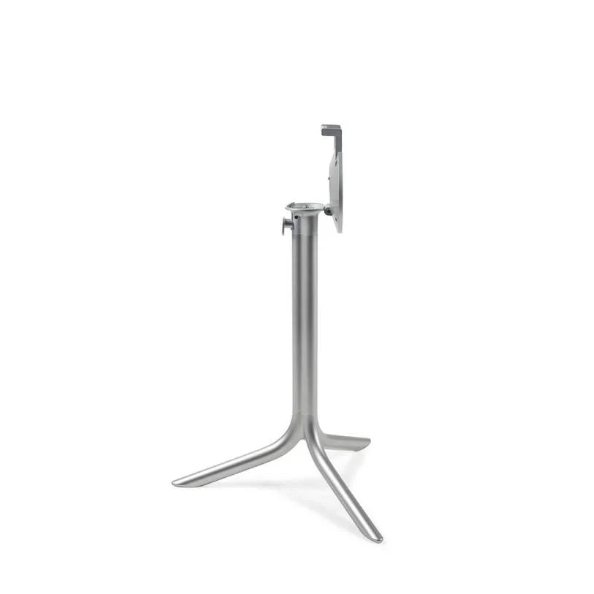 Nardi Flute outdoor table base - verniciato argento