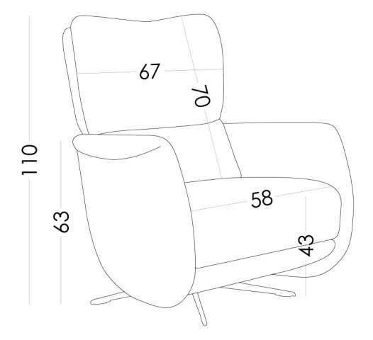 Fama Lolita chair sizes