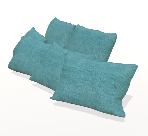 Fama Oasis JRZ4 pack cushions