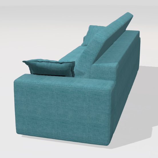 Fama Paradis 2 seater sofa 2AX2V - back