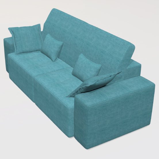 Fama Paradis 2 seater sofa 2A2V