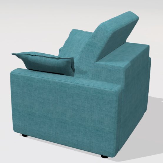 Fama Paradis armchair B L1L2 - back