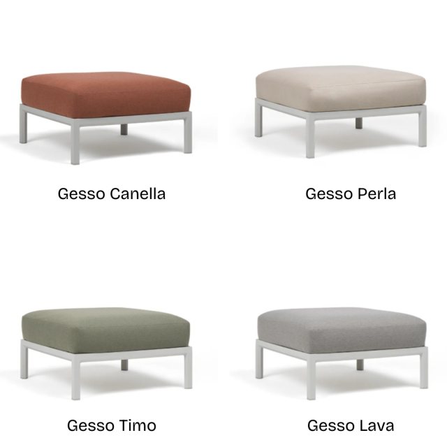 Nardi Maximo footstool - Gesso