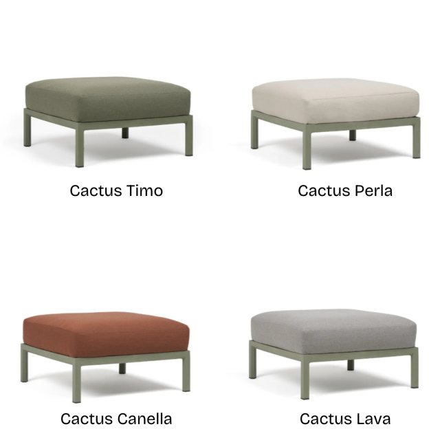 Nardi Maximo Footstool - Cactus