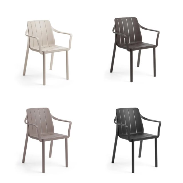 Nardi Tiberina outdoor dining armchair