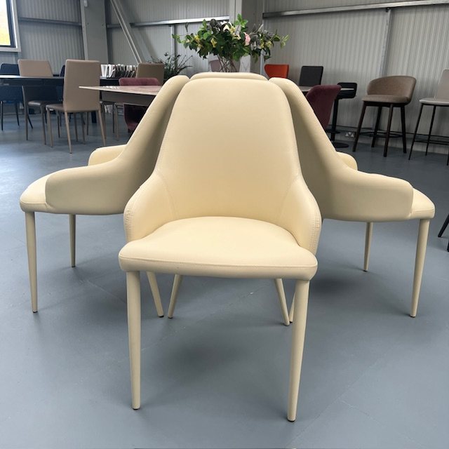 4 x Matilda dining chairs for immediate delivery