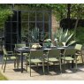 Nardi Rio alu outdoor extending dining table