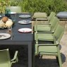 Nardi Rio alu outdoor extending dining table