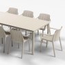 Nardi Tevere outdoor garden extending dining table