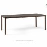 Nardi Tevere compact outdoor extending dining table terra