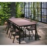 Nardi Tevere compact outdoor extending dining table