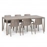 Nardi Tevere outdoor extending dining table tortora