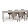 Nardi Tevere compact outdoor extending dining table